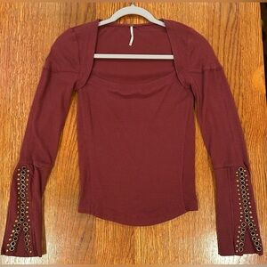 Free People “A Little Unruly” Top - Size XS